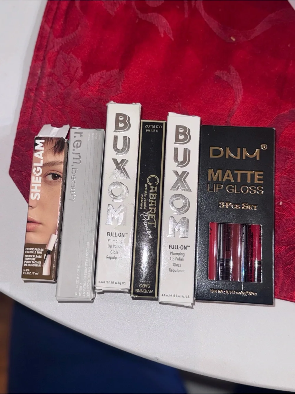 BUXOM & DNM Lip Gloss Set – Red Collection